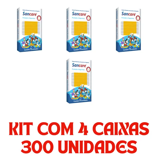 4-unidades-de-hastes-flexiveis-infantil-disney-mickey-amigos-caixa-com-75-unidades
