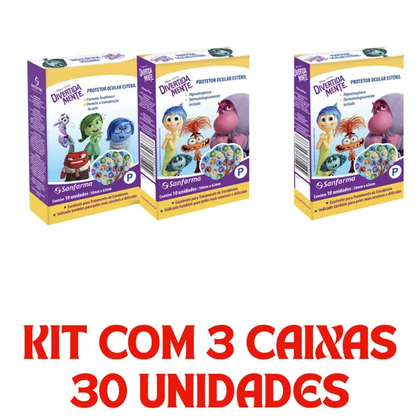 3-unidades-de-protetor-ocular-esteril-infantil-disney-divertidamente-estampado